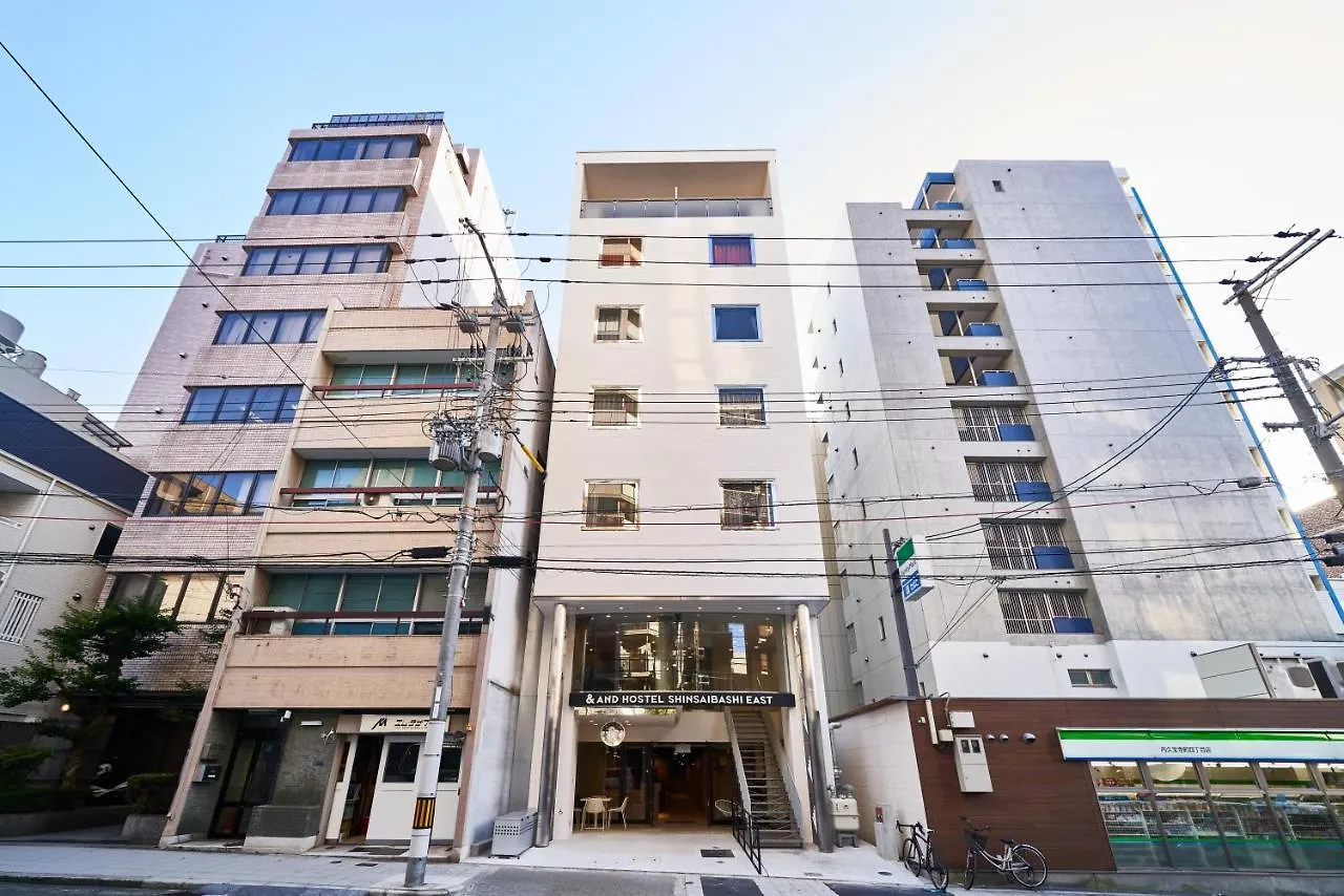 &And Hostel Shinsaibashi East Osaka 0*,